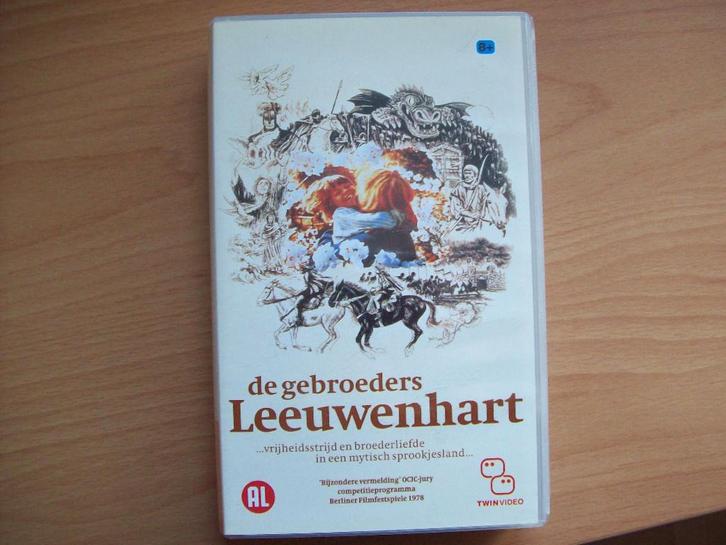 De Gebroeders Leeuwenhart (Astrid Lindgren, 1977) VHS, Cd's en Dvd's, VHS | Kinderen en Jeugd, Zo goed als nieuw, Kinderprogramma's en -films