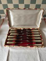 Vintage messenset Frans-12-delig in fraaie doos-Art-Deco, Ophalen of Verzenden