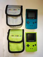 2x Nintendo Gameboy Color + Accessoires + 15 spellen., Spelcomputers en Games, Ophalen of Verzenden, Gebruikt, Game Boy Color