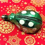 Oude kerstbal lieveheersbeestje., Ophalen of Verzenden, Gebruikt, Overige materialen