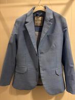 Prachtige blauwe blazer van Gymp maat 128, Jongen of Meisje, Ophalen of Verzenden, Zo goed als nieuw, Gymp