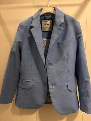 Prachtige blauwe blazer van Gymp maat 128 beschikbaar voor biedingen