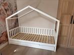 Bedhuisje met ledverlichting, Ophalen, 85 tot 100 cm, Zo goed als nieuw, Matras