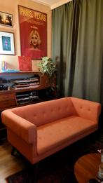 Koraalroze 2-zits bank Sofa Company, Ophalen, Gebruikt, 150 tot 200 cm, Tweepersoons