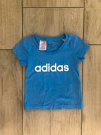 Adidas shirt korte mouwen blauw maat 110 5T, Adidas, Meisje, Ophalen of Verzenden, Zo goed als nieuw