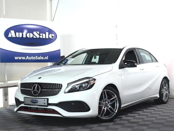 Mercedes-Benz A-Klasse 250 AMG Sport 218pk CARPLAY LEDER/ALC, Auto's, Mercedes-Benz, Bedrijf, Te koop, A-Klasse, 4x4, ABS, Airbags