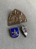 Huzaren van Boreel - trio!, Verzamelen, Ophalen of Verzenden, Landmacht, Embleem of Badge