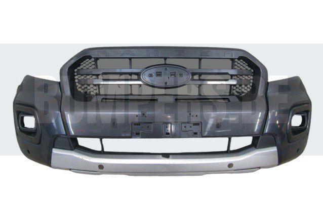 Bumper Ford Ranger 4 IV Wildtrak 19-LB3B-17C831-D Voorbumper, Auto-onderdelen, Carrosserie en Plaatwerk, Bumper, Voor, Gebruikt