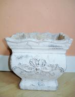 ZGAN - bloempot - vierkant - steen - binnen - H20 cm, Steen, Vierkant, Binnen, Ophalen of Verzenden