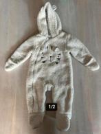 Huispak / Ski pak beertje (ZGAN) maat 74 – wit, Kinderen en Baby's, Babykleding | Maat 74, Jongetje of Meisje, Ophalen of Verzenden