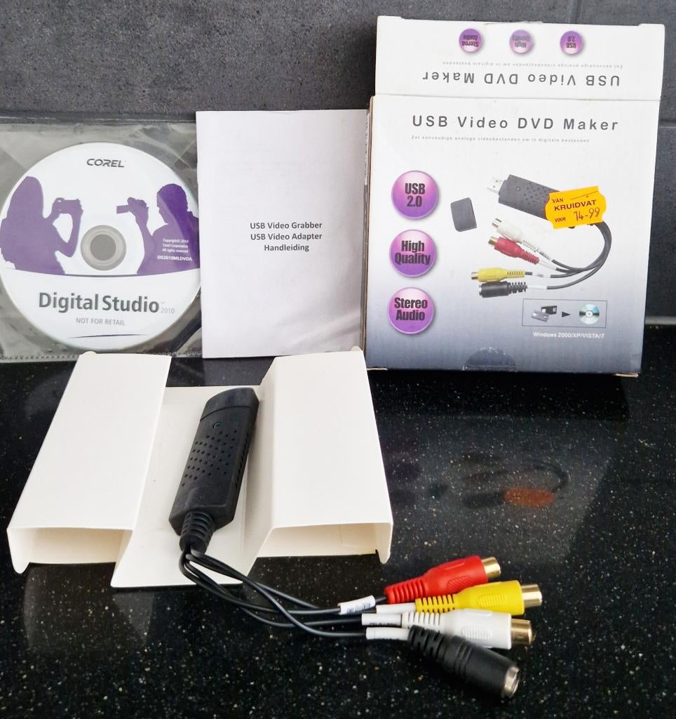 USB Video DVD Maker 2.0, Ophalen of Verzenden, Zo goed als nieuw