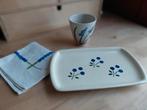 Set Elsterwerda schaaltje / keramiek beker handgemaakt, Antiek en Kunst, Ophalen of Verzenden