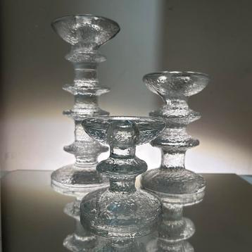 Drie Iittala Festivo kandelaars beschikbaar voor biedingen