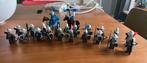 Set blauwe ridders met 2 paarden, Kinderen en Baby's, Speelgoed | Duplo en Lego, Verzenden, Nieuw
