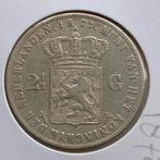 2,5 - 21/2 - 2.5 Gulden Zilver uit 1872 van Willem III, Koning Willem III, Verzenden, Zilver, Losse munt