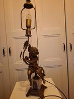 Antieke kandelaar/lamp, Ophalen of Verzenden