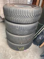 Setje 15 inch stalen velgen winterbanden 185/65R15 Hankook, Ophalen, Gebruikt, Hyundai