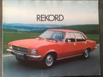 Folder van Opel Rekord 1973, Ophalen of Verzenden, Zo goed als nieuw, Opel