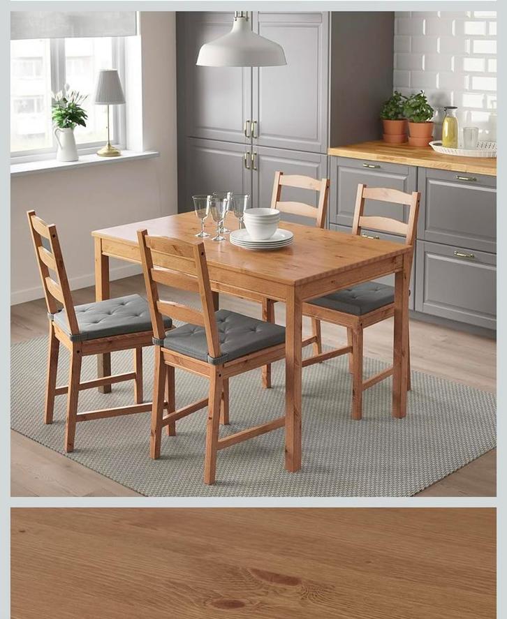 IKEA JOKKMOK eettafel, Huis en Inrichting, Complete eetkamers, Gebruikt, 4 tot 6 stoelen, Ophalen of Verzenden