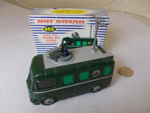 1959 Dinky Supertoys 968 BBC TV ROVING EYE + ORIGINELE DOOS!, Hobby en Vrije tijd, Modelauto's | 1:43, Zo goed als nieuw, Bus of Vrachtwagen