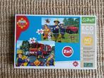 puzzel Brandweerman Sam, Ophalen, Meer dan 50 stukjes, Zo goed als nieuw, 4 tot 6 jaar