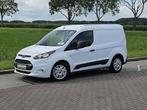 FORD TRANSIT CONNECT l1 navi 3-zits euro6, Auto's, Bestelauto's, 21 km/l, 101 pk, Gebruikt, Euro 6