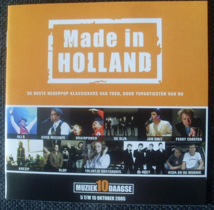 Made In Holland (CD) Blof De Dijk Krezip Guus Meeuwis GRATIS, Cd's en Dvd's, Cd's | Nederlandstalig, Gebruikt, Pop, Ophalen of Verzenden