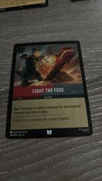 Disney Lorcana Light the fuse! (mulan) 149-204 8JAF foil, Ophalen of Verzenden, Zo goed als nieuw, Losse kaart, Foil