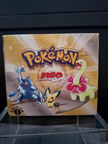 Vintage pokemon NEO genesis 1st edition boosterbox MINT  beschikbaar voor biedingen