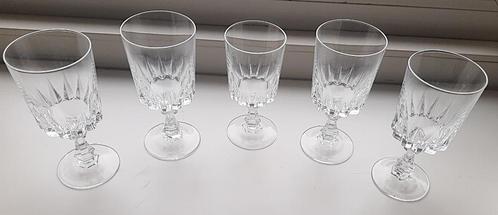 Cristal d'Arques glazen, Verzamelen, Glas en Borrelglaasjes, Zo goed als nieuw, Overige typen, Ophalen