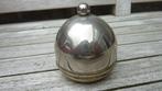 Mooi oud verzilverd rond poederdoosje, Antiek en Kunst, Curiosa en Brocante, Ophalen of Verzenden