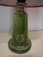 Vintage tafellamp lucite., Kunststof, Gebruikt, Vintage, Ophalen of Verzenden