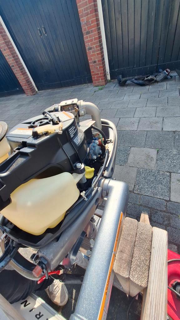 Yamaha 4pk 4takt buitenboordmotor, Antiek en Kunst, Antiek | Boeken en Bijbels, Ophalen