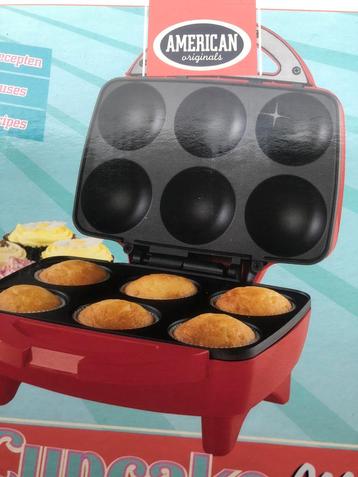 Prachtige american muffin/cupcake maker nieuw in doos