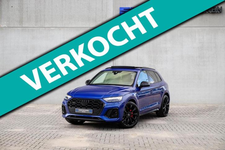 Audi Q5 50 TFSI e Quattro Competition S Edition S-Line 299pk, Auto's, Audi, Bedrijf, Te koop, Q5, 360° camera, 4x4, ABS, Achteruitrijcamera