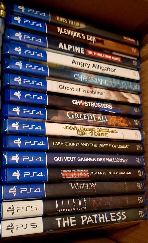 15x PlayStation/ 13x PS4-Games en 2x PS5-Games, Spelcomputers en Games, Games | Overige, Nieuw, 1 speler, Vanaf 18 jaar, Ophalen of Verzenden