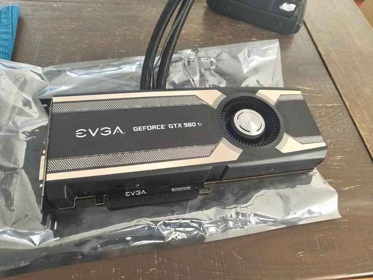 EVGA GeForce GTX 980 Ti HYBRID GAMING met upgraded fan, Computers en Software, Videokaarten, Gebruikt, Nvidia, PCI-Express 3.0