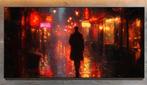 Kunstwerk NEON NIGHT WANDERER XXL, Ophalen of Verzenden