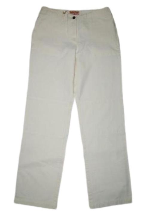 NIEUWE MARLBORO CLASSICS broek, pantalon, off-white, Mt. 38, Kleding | Dames, Broeken en Pantalons, Nieuw, Maat 38/40 (M), Wit