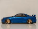 1:18 NISSAN SKYLINE R34 JP KRAMO Minichamps, Ophalen, Zo goed als nieuw, Auto, MiniChamps