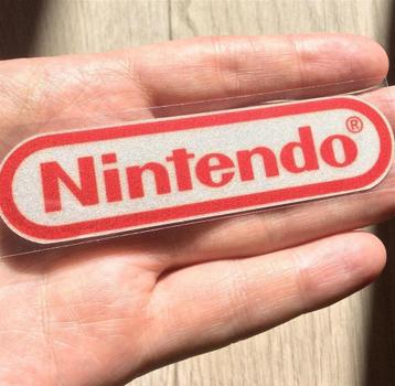 NINTENDO Logo Retro Gaming Vinyl Bartop Sticker beschikbaar voor biedingen