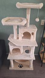 Beige krabpaal, Dieren en Toebehoren, Ophalen, Zo goed als nieuw, Krabpaal