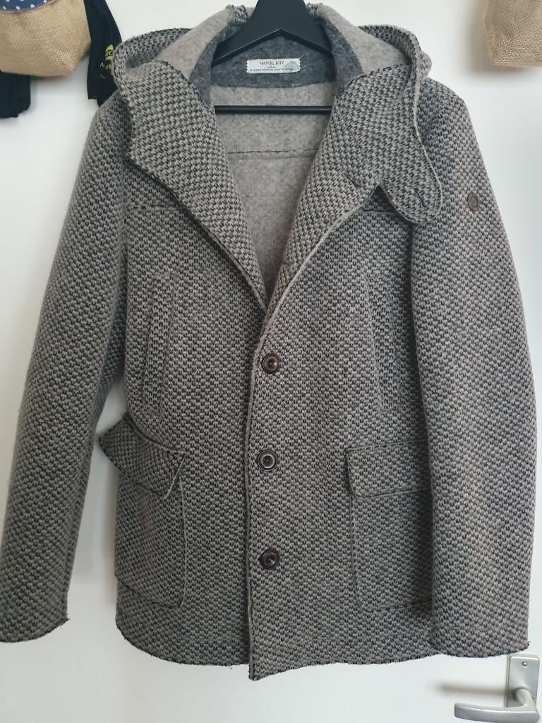 Manuel Ritz Heren Jas Maat M, Kleding | Heren, Jassen | Winter, Maat 48/50 (M), Ophalen of Verzenden, Zo goed als nieuw, Grijs