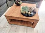 Teak salontafel 80x80 cm, Huis en Inrichting, Tafels | Salontafels, Ophalen, 50 tot 100 cm, 50 tot 100 cm, Zo goed als nieuw