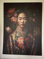 Dibond schilderij/ japan/ aziatisch/ Chinees/ geisha/ china, Antiek en Kunst, Ophalen