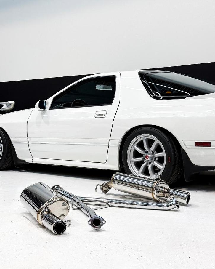 Racing Beat Power Pulse catback uitlaatsysteem - Rx7 Rx-7 FC, Auto diversen, Tuning en Styling, Ophalen of Verzenden