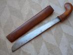 Antieke Nederlands Indische Golok Kapmes Sabel Klewang Knil, Antiek en Kunst, Ophalen of Verzenden