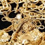 Sieraden en goud, Antiek en Kunst, Antiek | Goud en Zilver, Ophalen, Goud