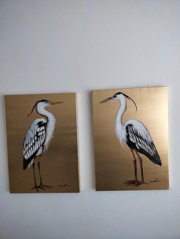 Reiger Schilderijen Set Kare design beschikbaar voor biedingen