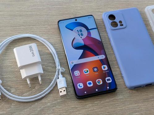 Motorola Edge 30 Fusion 128GB blauw, OLED, Snapdragon 888+, Telecommunicatie, Mobiele telefoons | Motorola, Zo goed als nieuw